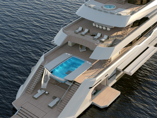 Franck Darnet design : interior yacht design, Interior yacht designer ...
